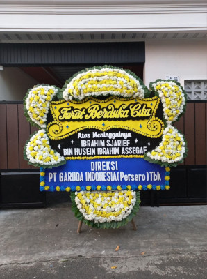 Papan Bunga Duka di Kelapa Indah